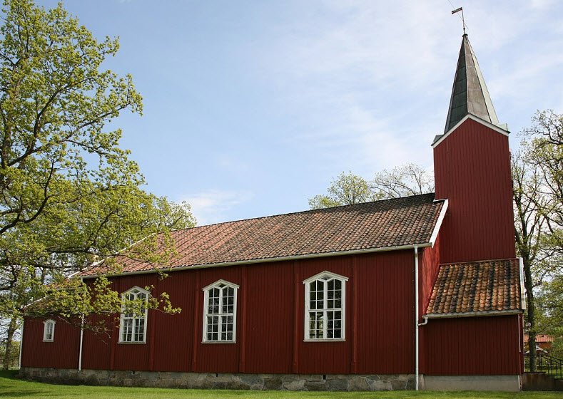 Tomb Kirke, Råde Municipality, Norway, Norway